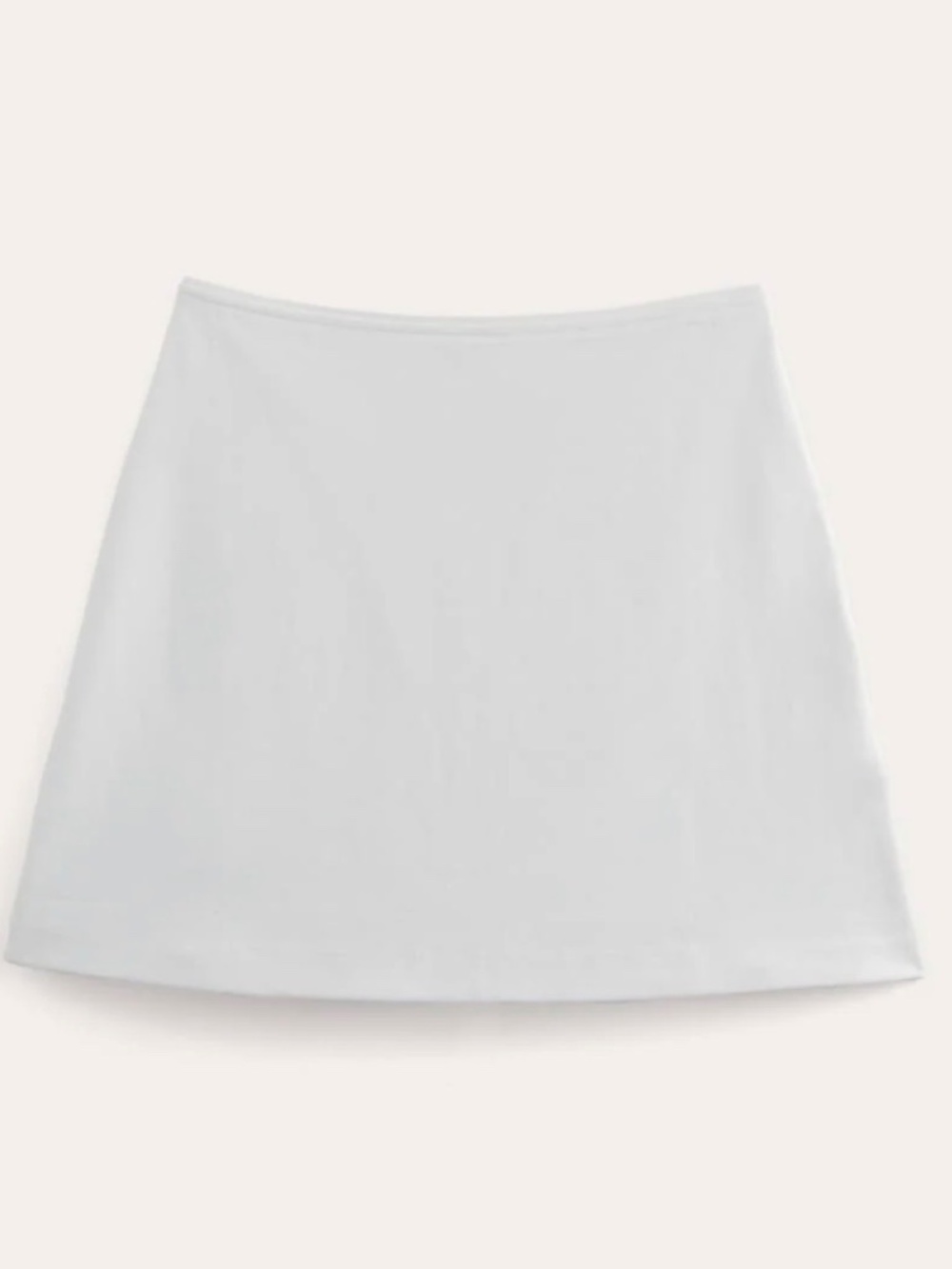 NWT Everlane Cotton Mini Skirt (White)